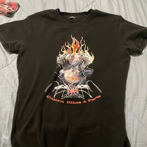 short sleeve black shirt